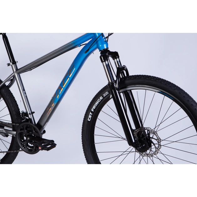 Велосипед Space 27.5" MARS DD FR рама-17" ST 2026 синьо-сірий (OPS-SP-27.5-072) - зображення 4