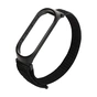 Ремінець до фітнес браслета XoKo Nylon для Xiaomi Mi Band 3/4 Black (XK-XM-NL-BK) - зменшене зображення 1
