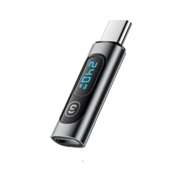 Перехідник USB-C F to USB-C M digital display Essager (EZJTT-TX0G-P) - picture 4