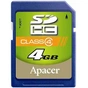 Карта пам'яті Apacer 4Gb SDHC class 4 (AP4GSDHC4-R) - зменшене зображення 1