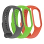 Ремешок для фитнес браслета Armorstandart комплект 3шт Xiaomi Mi Band 7/6/5 New Style Ditsy (ARM75070) - уменьшенное изображение 2