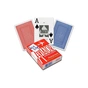 Гральні карти Bicycle Aviator Jumbo Index (red, blue) (AIRB-2) - зменшене зображення 3