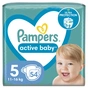 Підгузки Pampers Active Baby Junior Розмір 4 (9-14 кг) 54 шт (8006540045657) - зменшене зображення 1