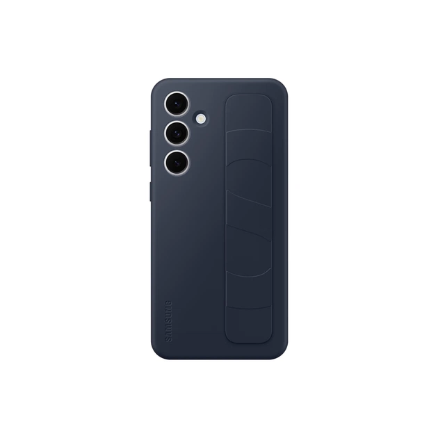 Чохол до мобільного телефона Samsung Galaxy S24 FE (S721) Standing Grip Case black blue (EF-GS721CNEGWW) - зображення 1