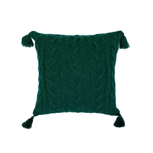 Наволочка Прованс декоративна в'язана Hit Kosa зелена 45х45 (031667) зображення 1