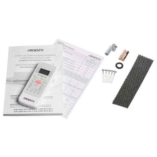Кондиціонер Ardesto ACM-24ERP-R32-WF-AG-S - зображення 11