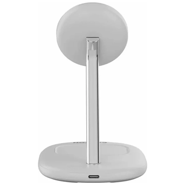 Зарядний пристрій Canyon wireless charger WCS-205 15W Qi2 2in1 White (CNS-WCS205W) - picture 3