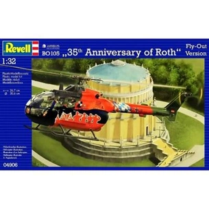 Збірна модель Revell Ударний вертоліт BO 105 35th Anniversary of Roth 1:32 (4906) зображення 1