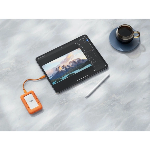 Накопичувач SSD USB Type-C 1TB Rugged LaCie (STND1000400) - picture 10