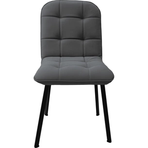 Кухонный стул Примтекс плюс Santi FL black HL-19, бархат черный. (Santi FL black HL-19) изображение 1