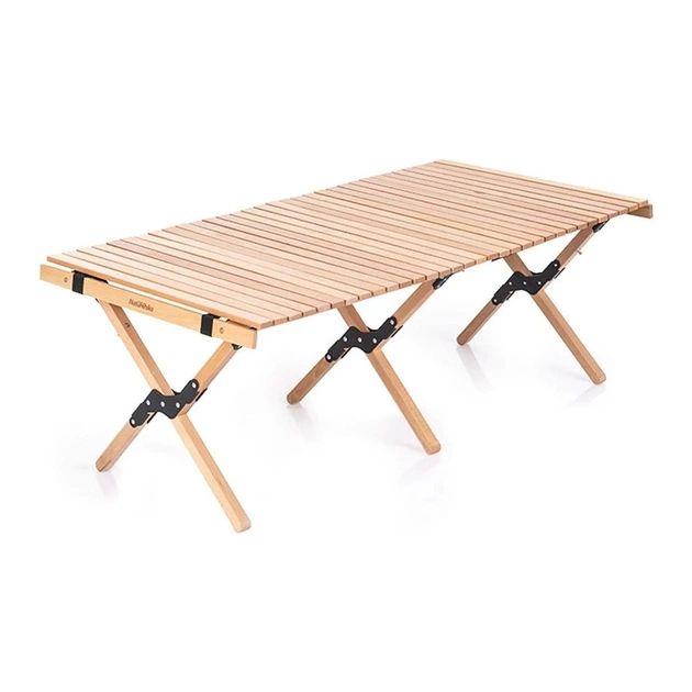Туристичний стіл Naturehike NH19JJ009 Light Wood (6927595707388) - зображення 1
