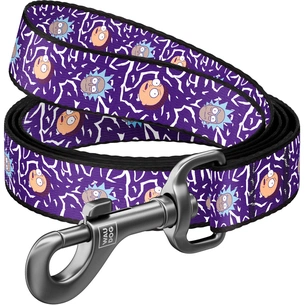 Повідець для собак WAUDOG Nylon "Рік та Морті 2" L-XXL Ш 25 мм (4925-0281) зображення 1