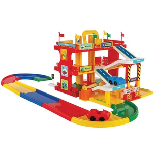 Ігровий набір Wader Гараж "Сервіс" з дорогою (50470) зображення 1