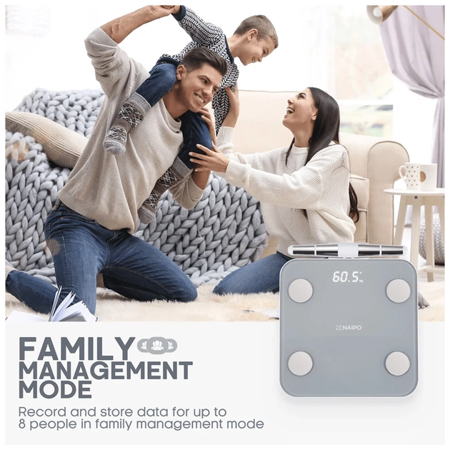 Весы напольные NAIPO NP-BS03 - изображение 3