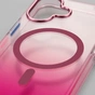 Чохол до мобільного телефона BeCover FIBRA Shock-Proof MagSafe Apple iPhone 17 Pink (715447) - зменшене зображення 5