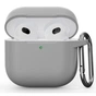 Чохол для навушників Armorstandart Hang Case для Apple AirPods 4 Light Grey (ARM81284) - зменшене зображення 1