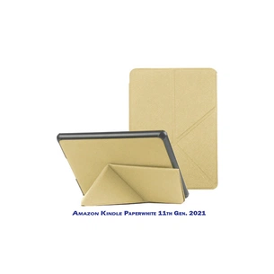 Чохол до електронної книги BeCover Ultra Slim Origami Amazon Kindle Paperwhite 11th Gen. 2021 Gold (711056) зображення 1