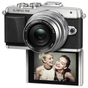 Цифровий фотоапарат Olympus E-PL7 14-42 mm Pancake Zoom Kit silver (V205073SE001) - зменшене зображення 5