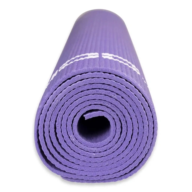 Килимок для йоги Toorx Yoga 173 х 60 х 0,4 см Viola (MAT-174) (931136) - зображення 4