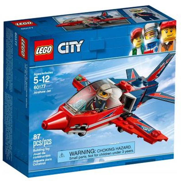 Конструктор LEGO City Airport Літак на аерошоу (60177) - изображение 1