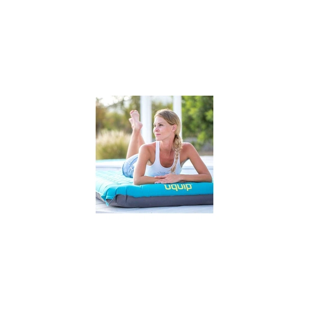 Матрац надувний Uquip Betty Single XL Petrol/Grey (243107) (DAS303241) - изображение 9