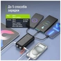 Батарея універсальна ColorWay 20 000 mAh PowerHub PD/22.5W, QC/4.0, Black (CW-PB200LP07BK) - зменшене зображення 6