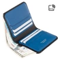 Гаманець Visconti VSL34 Lank з RFID Black-Cobalt (VSL34 BK/CB) - зменшене зображення 5