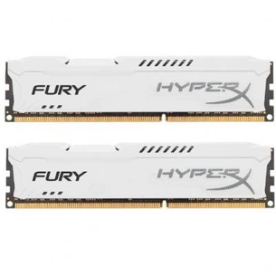 Модуль пам'яті для комп'ютера DDR4 16GB (2x8GB) 3466 MHz HyperX FURY White Kingston Fury (ex.HyperX) (HX434C19FW2K2/16) зображення 1