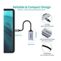 Переходник USB-C M to DisplayPort F 0.2m 4K60Hz gray Choetech (HUB-H11-GY-V2) - уменьшенное изображение 5
