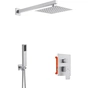 Душовий гарнітур Kroner Kubus-ESG082 + змішувач Edelstahl Kubus-ESG010 (CVS30175) - preview 2