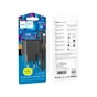 Зарядний пристрій HOCO CS11A Ocean USB + cable USB to Micro 5P 10.5W Black (6942007603584) - зменшене зображення 4