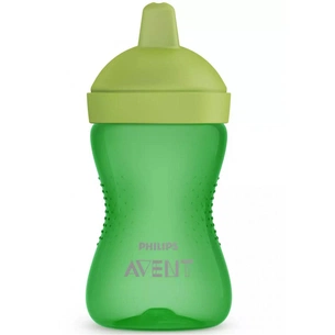 Поїльник-непроливайка Philips AVENT з твердим носиком Зелена 300 мл (SCF804/03) зображення 1