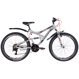 Велосипед Discovery 26" Canyon AM2 Vbr рама-17,5" 2022 Grey/Black (OPS-DIS-26-447) зображення 1