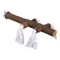 Іграшка для птахів Trixie Natural Living Жердинка з мотузкою 25х2.5 см (4011905058894) - зменшене зображення 1