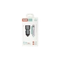 Зарядний пристрій XO TZ09 2.4A/2 USB + cable lightning Grey (XO-TZ09L-GR) - зменшене зображення 4