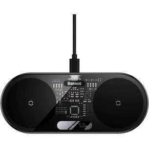 Зарядний пристрій Baseus 20W Digital LED Display (WXSX010101) зображення 1