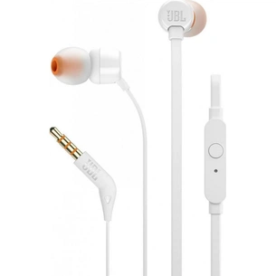 Навушники JBL T110 White (T110WHT) зображення 1
