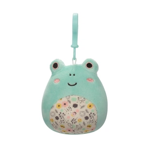 М'яка іграшка Squishmallows на кліпсі - Жабка Фрід 9 см (SQCP00179) зображення 1