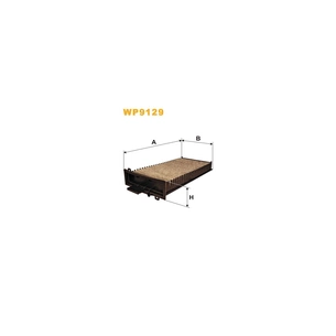 Фільтр салону Wixfiltron WP9129 зображення 1