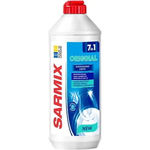 Засіб для ручного миття посуду Sarmix Freshness 500 мл (4820268103659) зображення 1