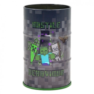 Підставка для дрібниць Yes бочка Minecraft метал, сірий (708376) изображение 1