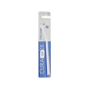 Зубна щітка Curaprox CS 1006 Single & Sulcular 6 мм Монопучкова Біла (CS 1006-11) зображення 1