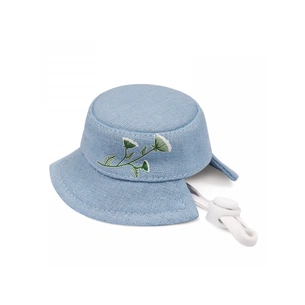 Кепка для тварин Pet Fashion Blue XS з квітковим принтом (4823082434220) зображення 1