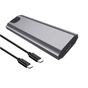 Кишеня зовнішня Dynamode M.2 SSD NVMe/SATA combo USB3.2 GEN2 USB-C (DM-CAD-SSD05) - зменшене зображення 1