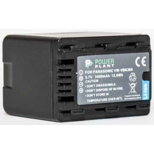 Акумулятор до фото/відео PowerPlant Panasonic VW-VBK360 (DV00DV1293) - изображение 1
