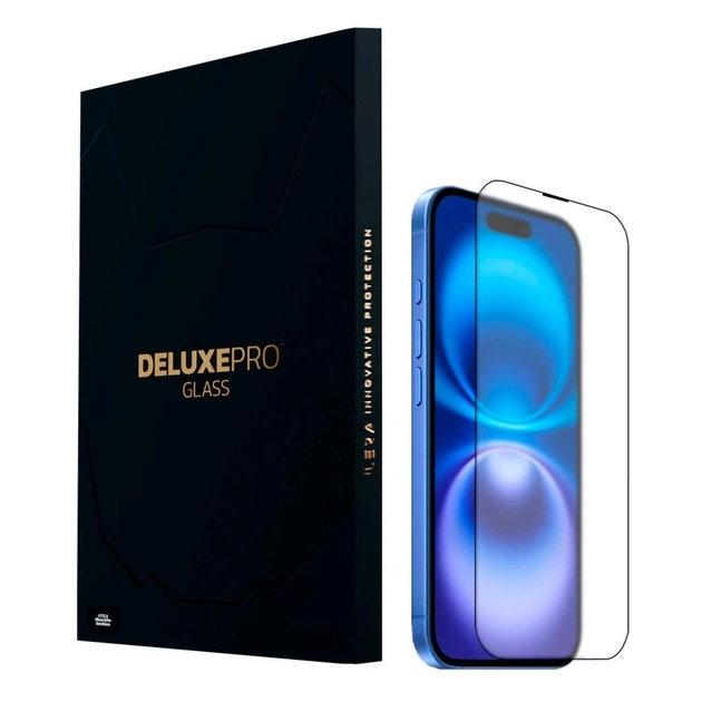 Скло захисне iLera DeLuxe Frosted iPhone 16 Plus | 15 Plus (ILFRDL16PL) - изображение 1