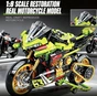 Конструктор мотоцикл Track Dominator Green Warrior Lambo Modded 1:8 - уменьшенное изображение 2