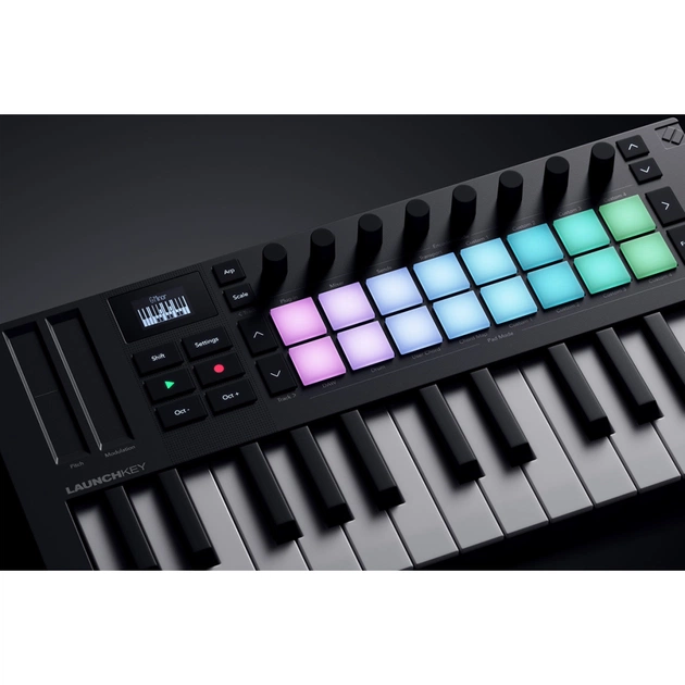 MIDI-клавіатура Novation Launchkey Mini 25 MK4 (236478) - picture 8