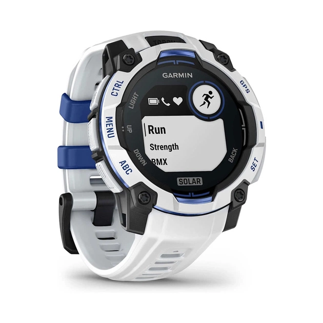 Смарт-годинник Garmin Instinct 3, 45mm, Solar, Whitestone with Whitestone Band, GPS смарт-годинник (010-02934-03) - picture 3