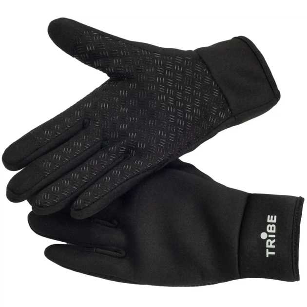 Рукавиці Tribe Windstop black XL (T-KC-0002-black-XL) - зображення 1